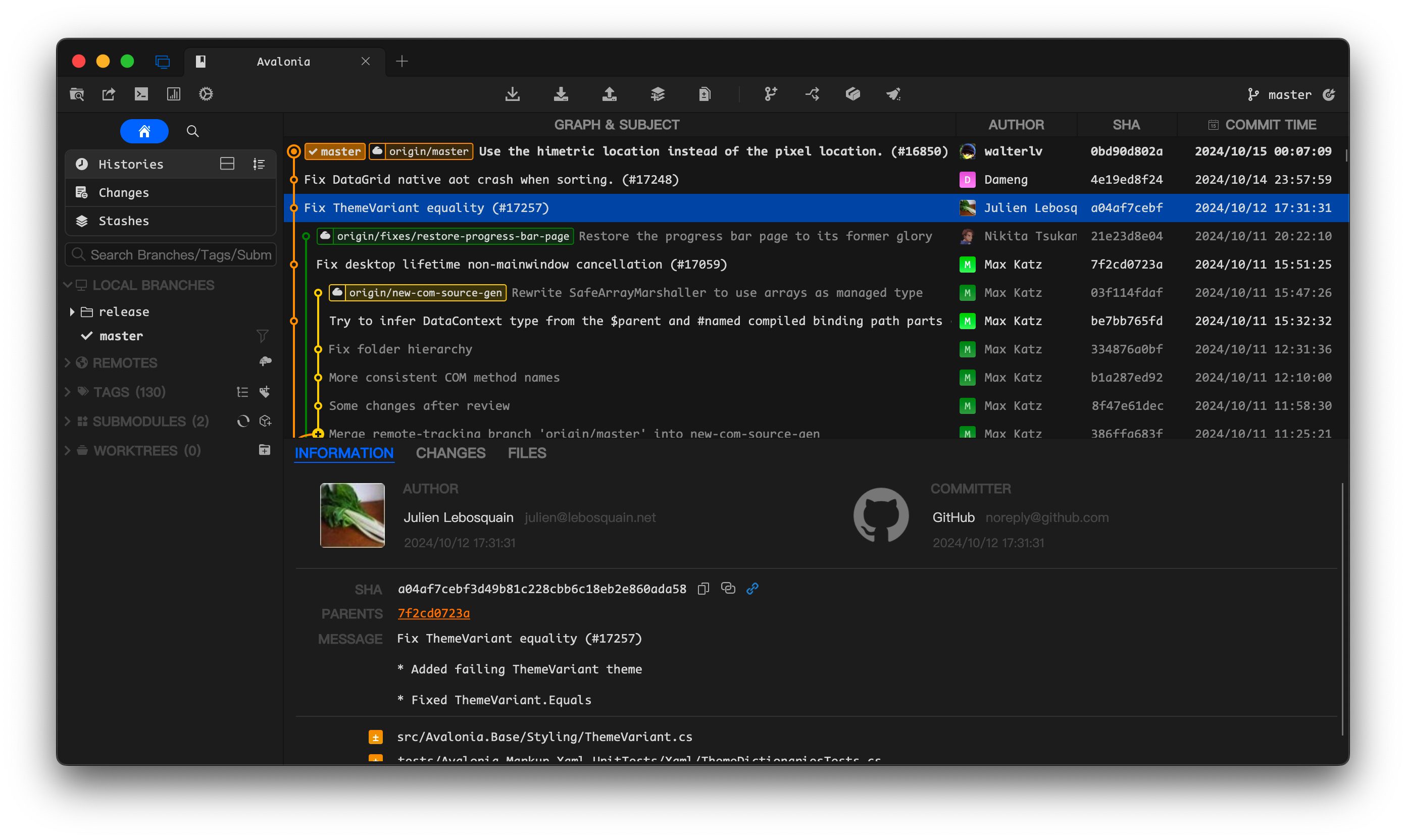 SourceGit screenshot