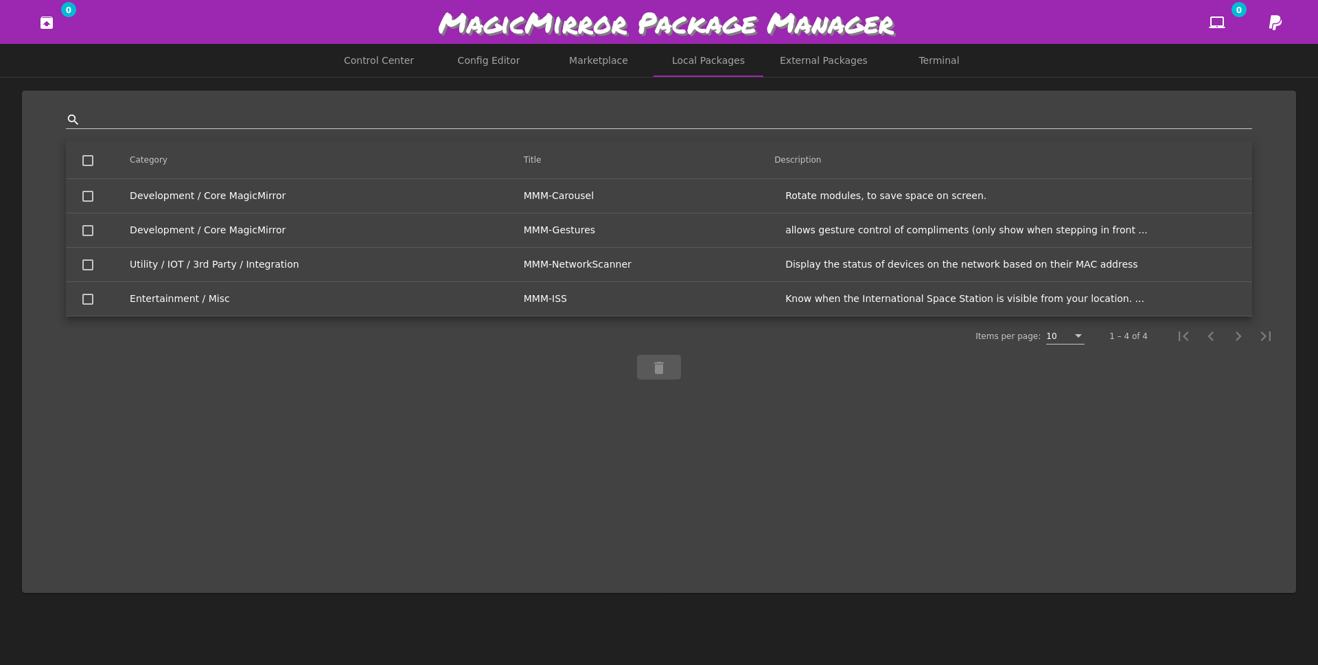 GUI LocalPackages
