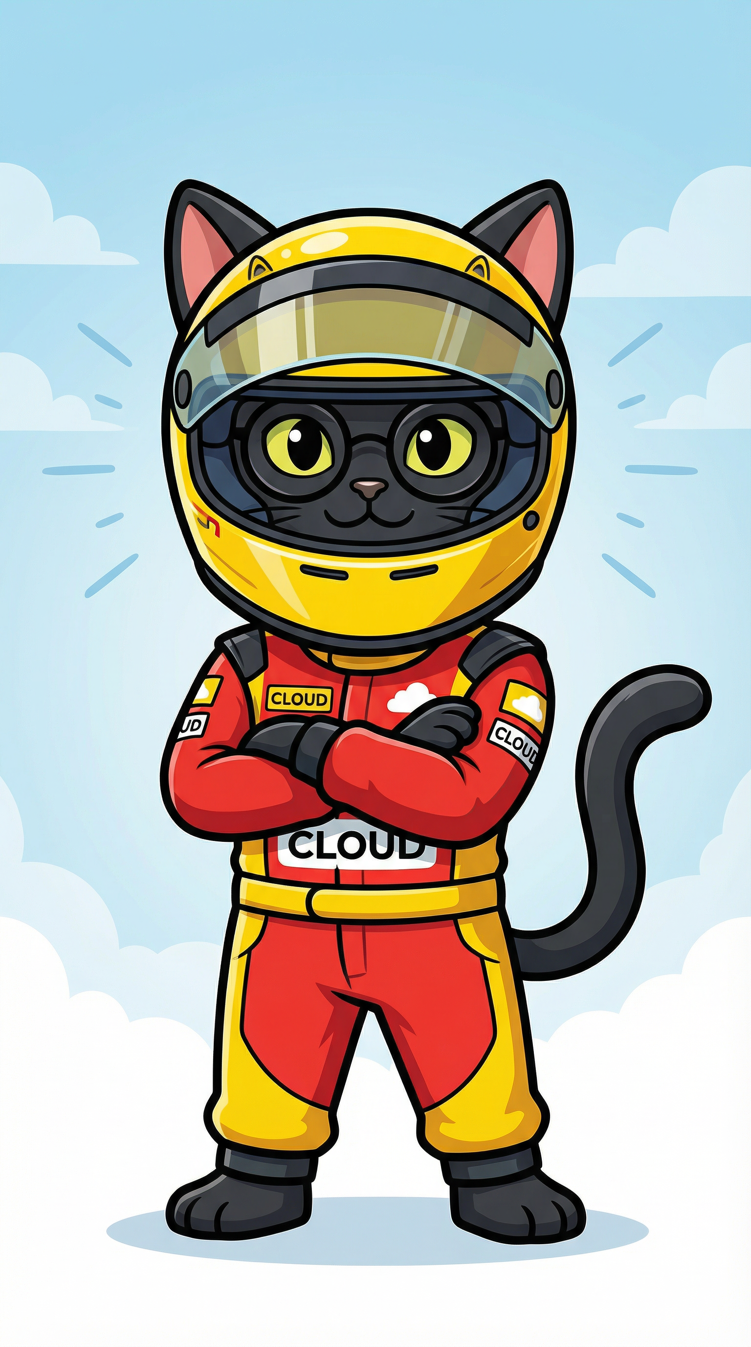 Trufa in racing suit - Your turn to practice!