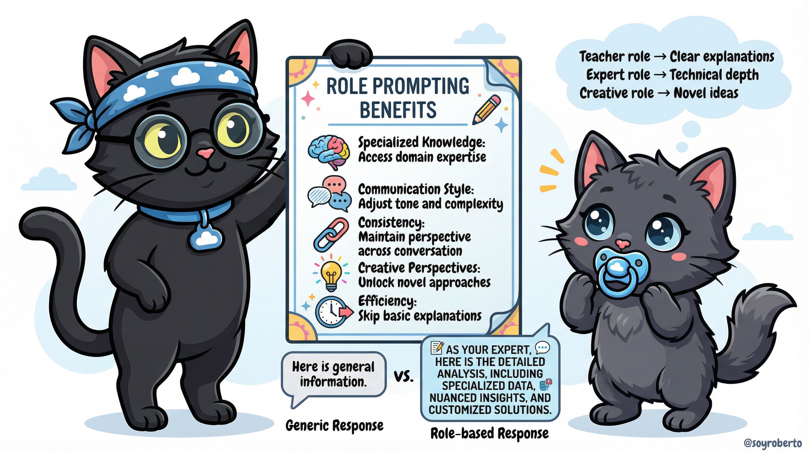 Why Role Prompting is Useful