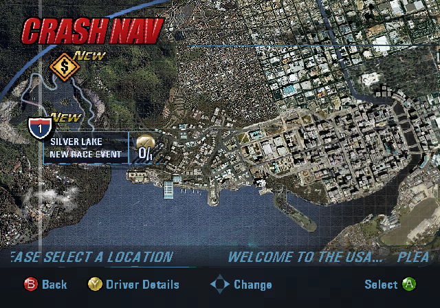 Crash map
