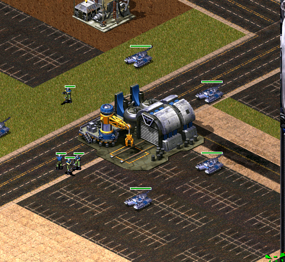 HD vehicles in battle