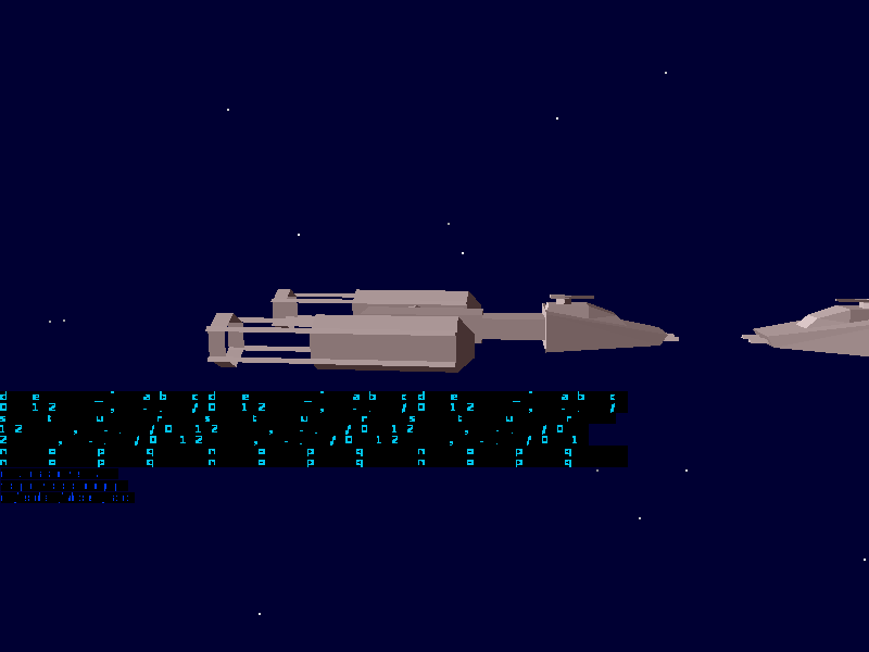 Shaded ships