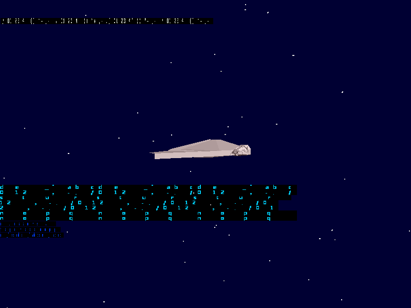 First ships and starfield