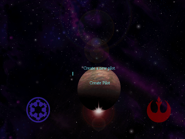 Concourse pilot-creation menu