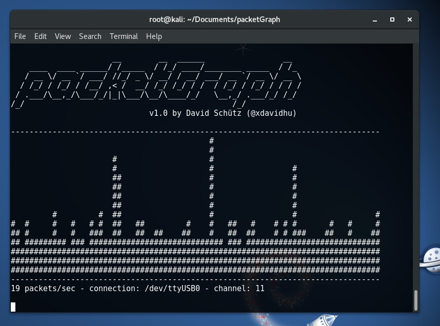 Screenshot of PacketGraph