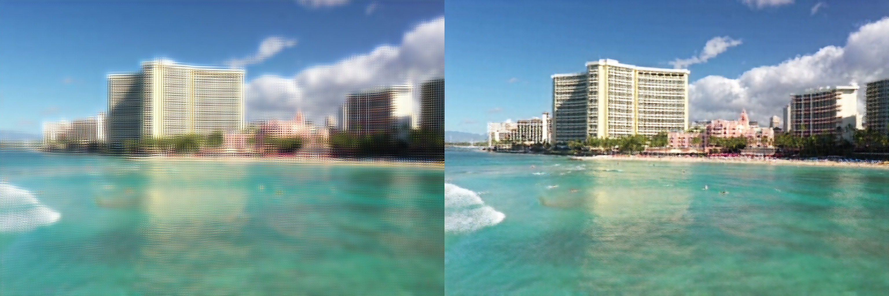 latent upscale comparison