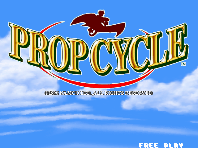 The title screen