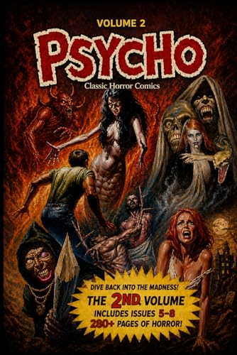 Psycho Classic Horror Comics Vol 2 cover