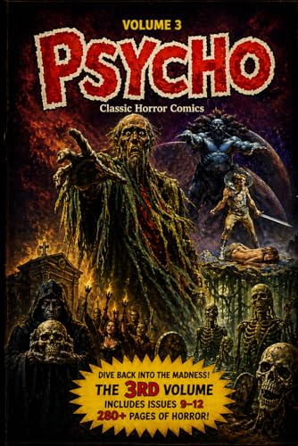 Psycho Classic Horror Comics Vol 3 cover