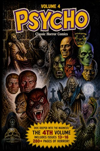 Psycho Classic Horror Comics Vol 4 cover
