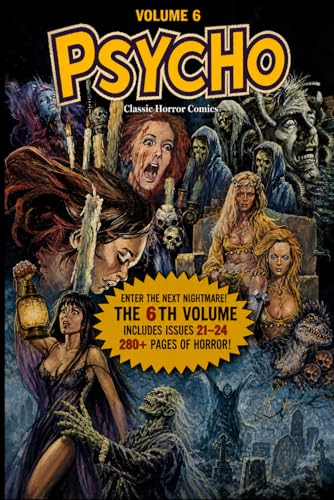 Psycho Classic Horror Comics Vol 6 cover