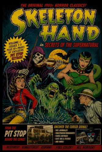 Skeleton Hand horror comics cover
