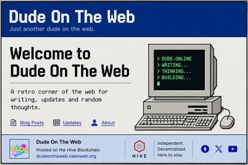Dude On The Web