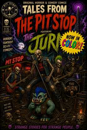 Tales from the Pit Stop: The JURN — full-color edition cover