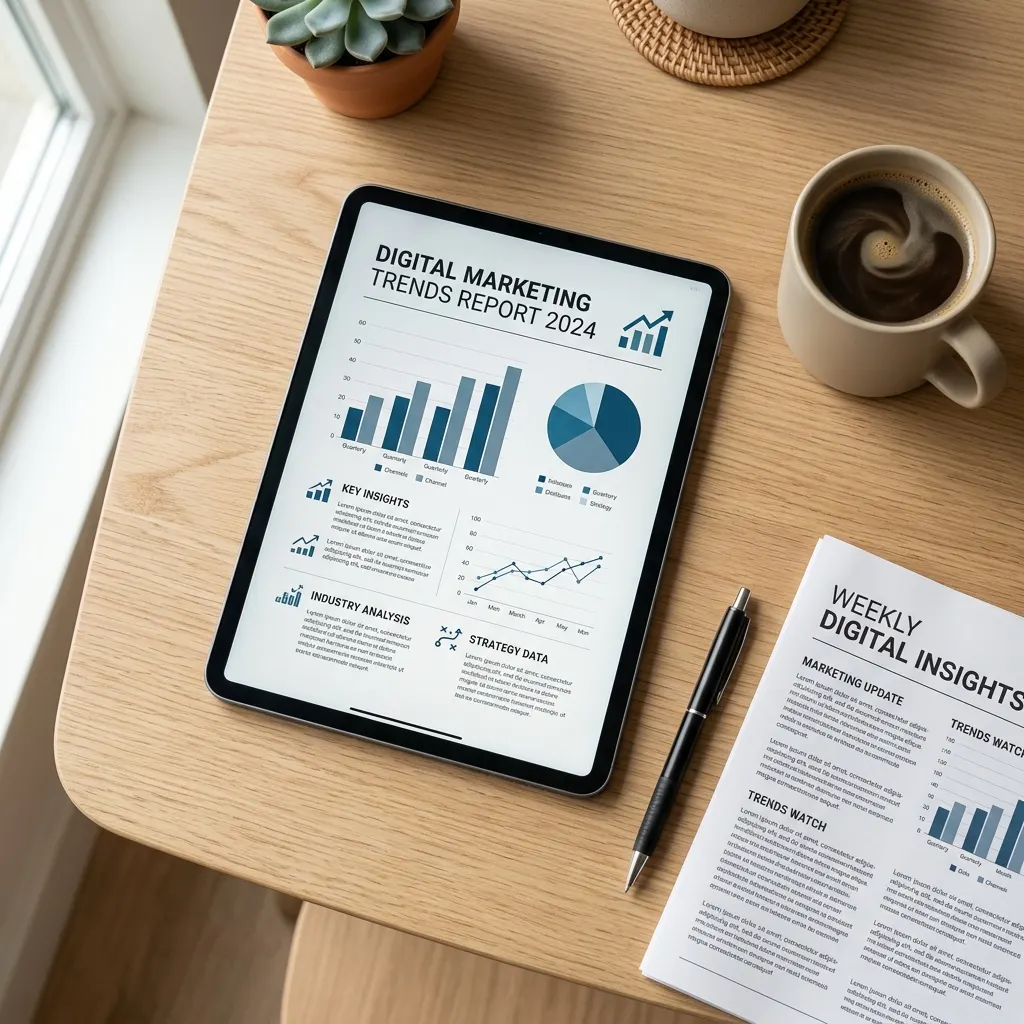 Digital marketing trends newsletter