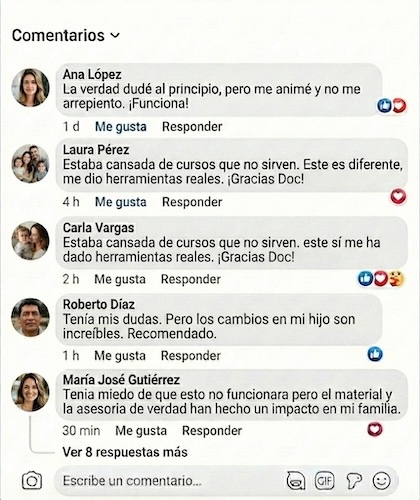 Testimonio de familia satisfecha