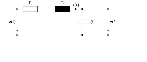 Analog second-order lowpass