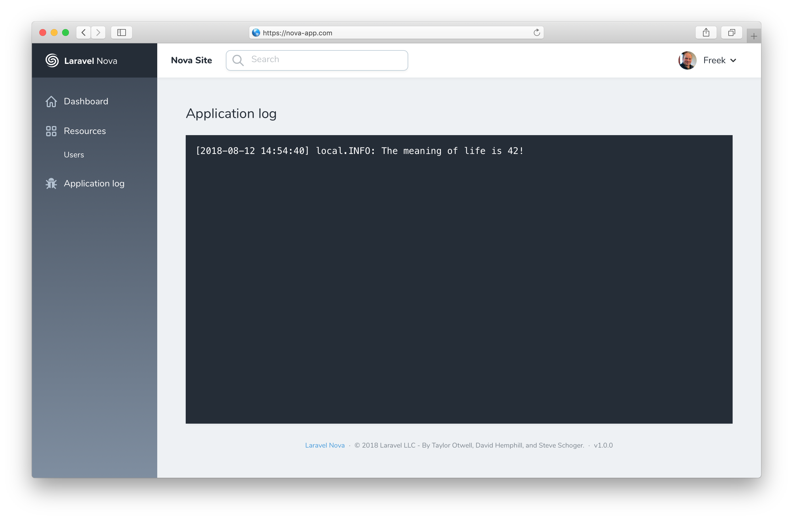 tail tool screenshot