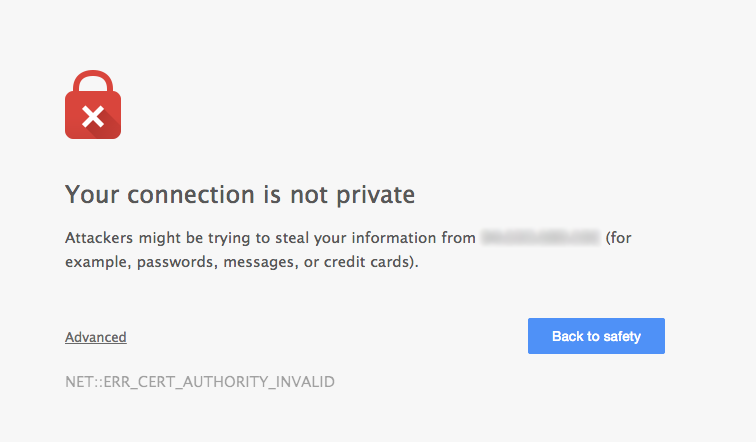 Untrusted Warning