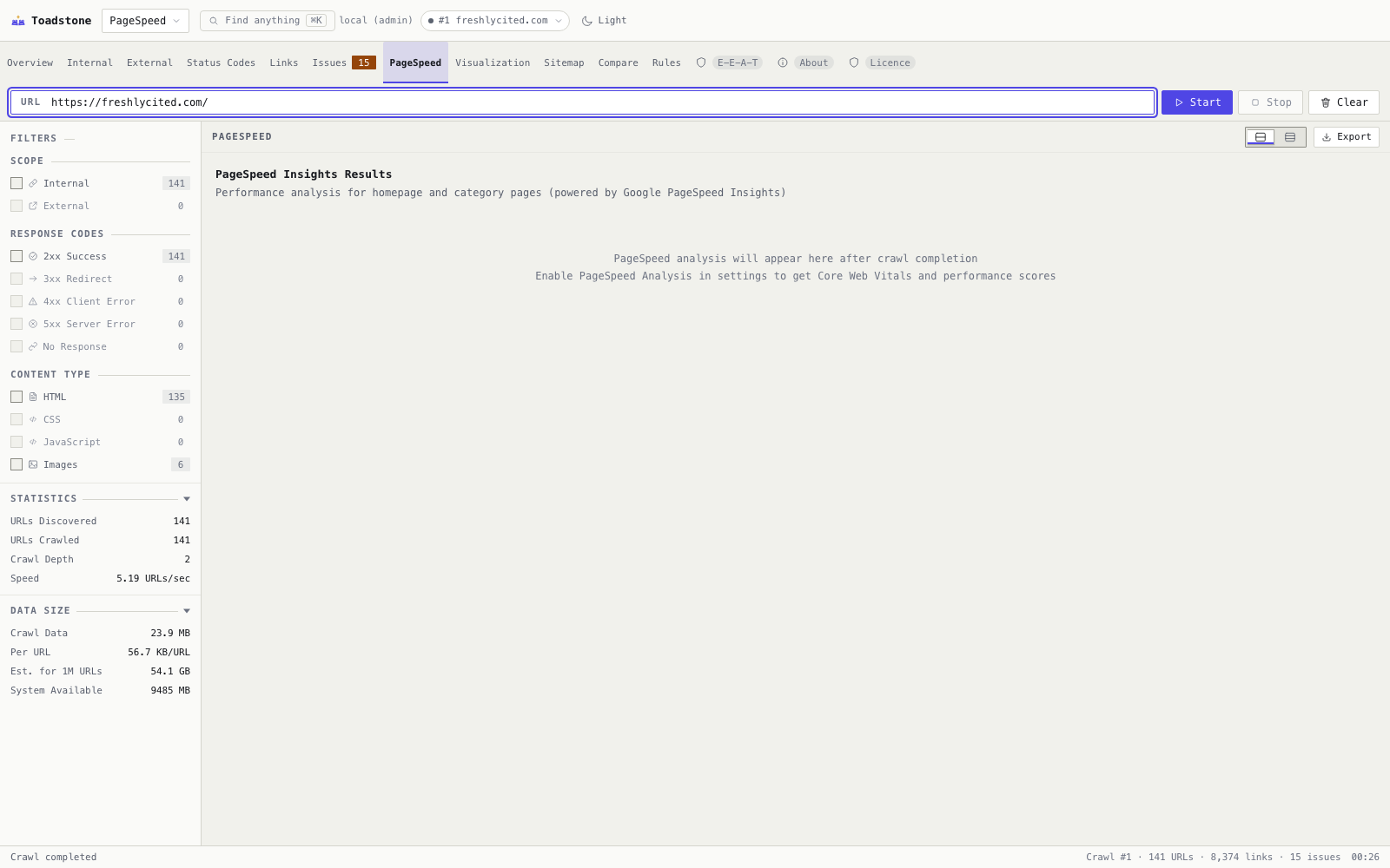 PageSpeed and Core Web Vitals