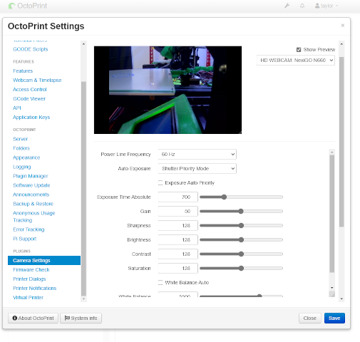 camerasettings