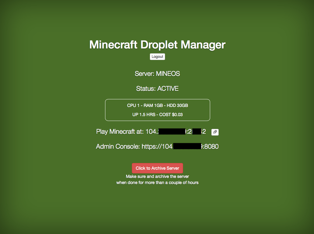 Ayla Thorpe Minecraft Server Hosting Github
