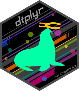 Logo for dtplyr