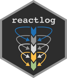 Logo for reactlog