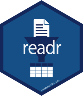Logo for readr
