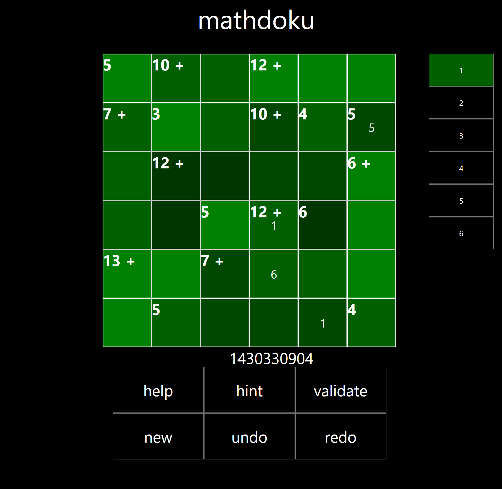 mathdoku