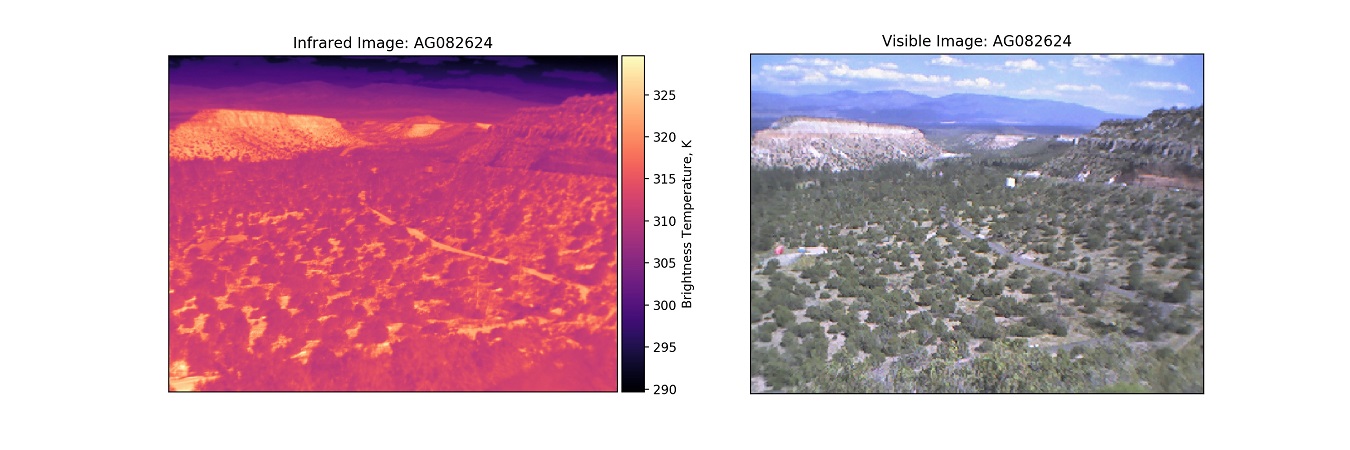 ir and vis image example