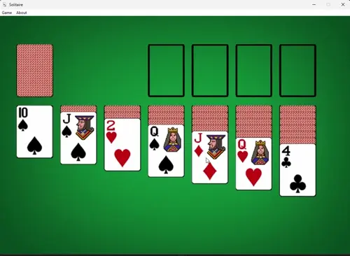 Solitaire Screenshot