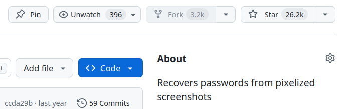 График звёзд на GitHub