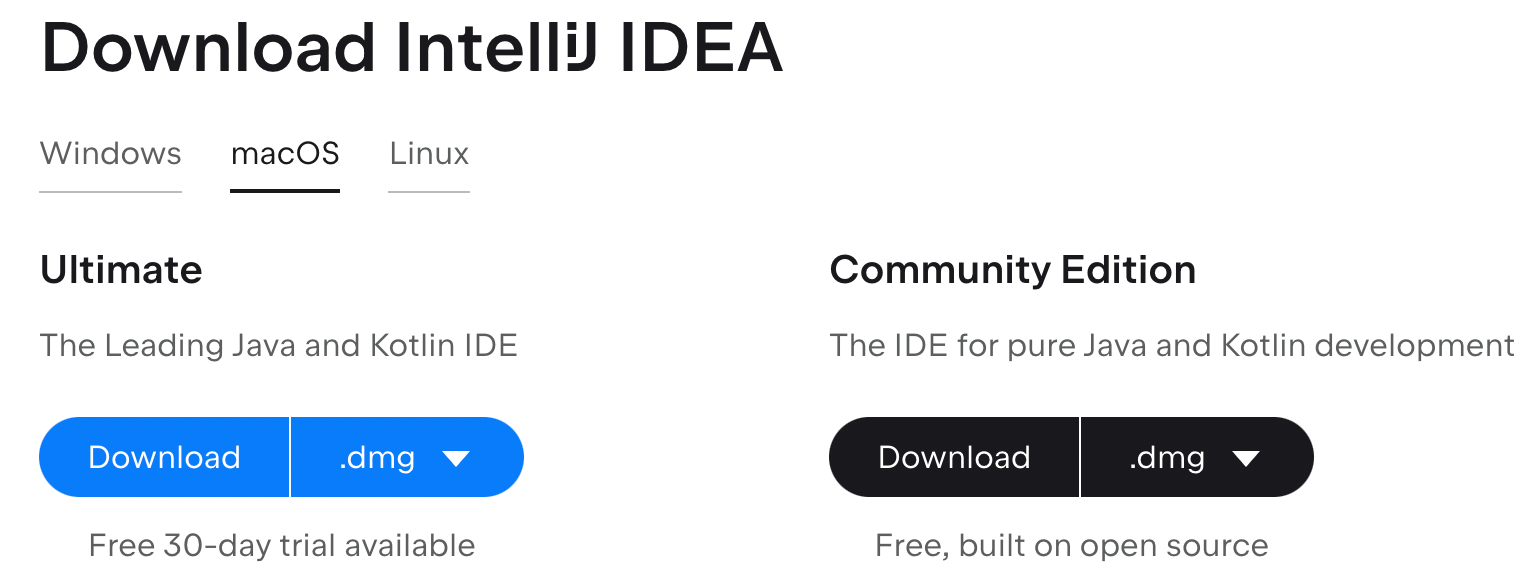 Download IntelliJ IDEA