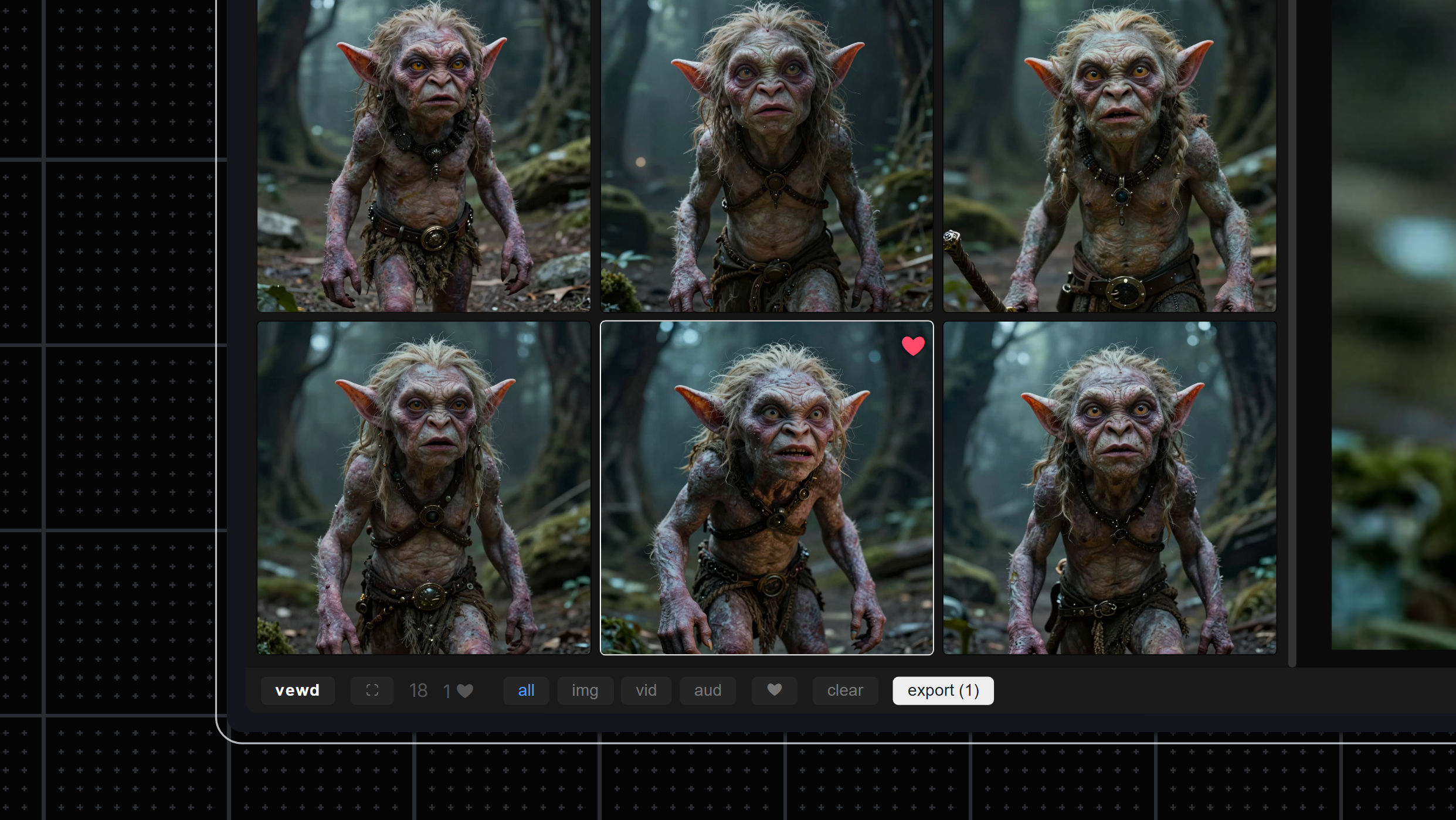 Vewd Node Toolbar