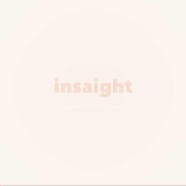 insaight: research a company, rank who to pitch, classify what they post about, find the hook