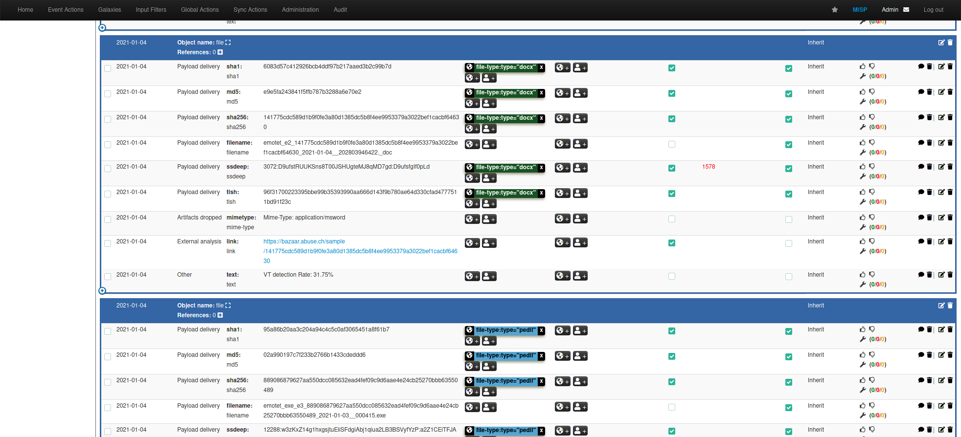 GitHub - klaammer/AbuseCH-to-MISP: Import AbuseCH IOC Feeds into MISP ...