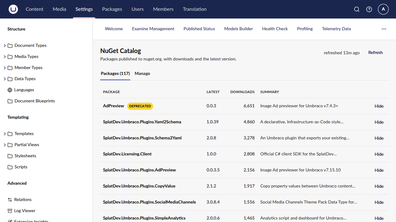 NuGetCatalog screenshot