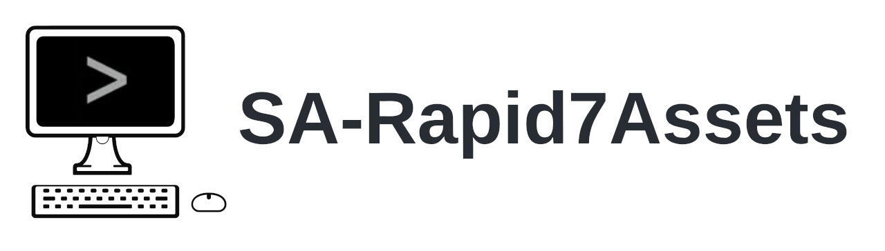 SA-Rapid7Assets