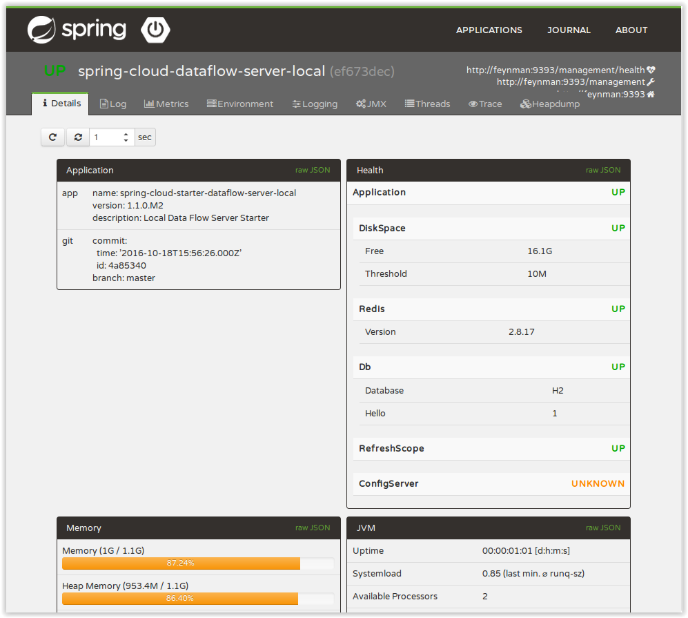 splunk spring boot example