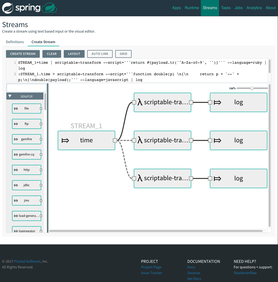 Flo for Spring Cloud Data Flo