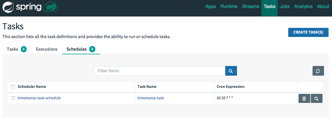 Cron generator. Spring cloud data Flow add application.