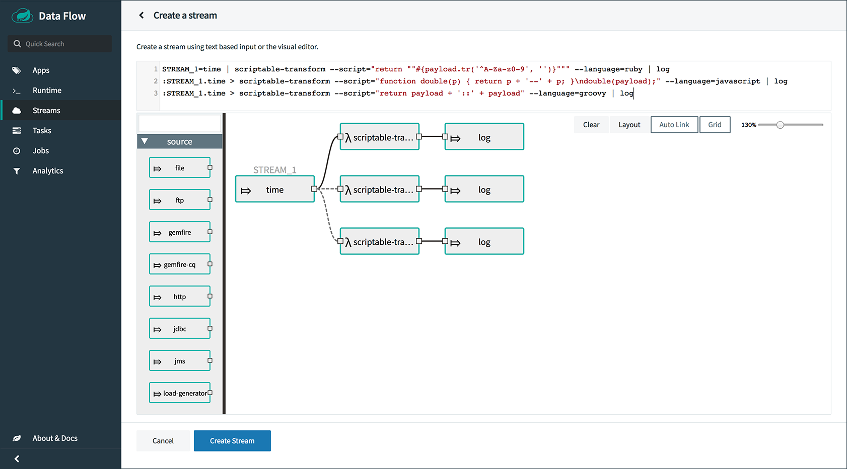 Flo for Spring Cloud Data Flo