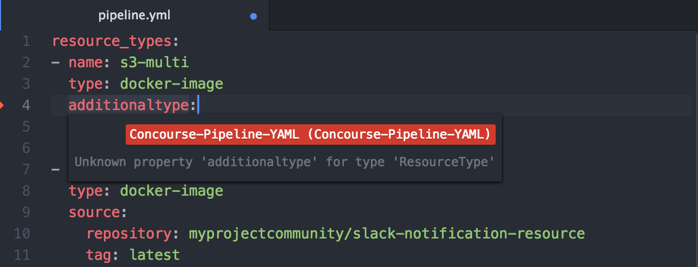 Linting Screenshot
