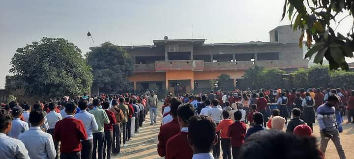 Morning Assembly at Subhash Public School