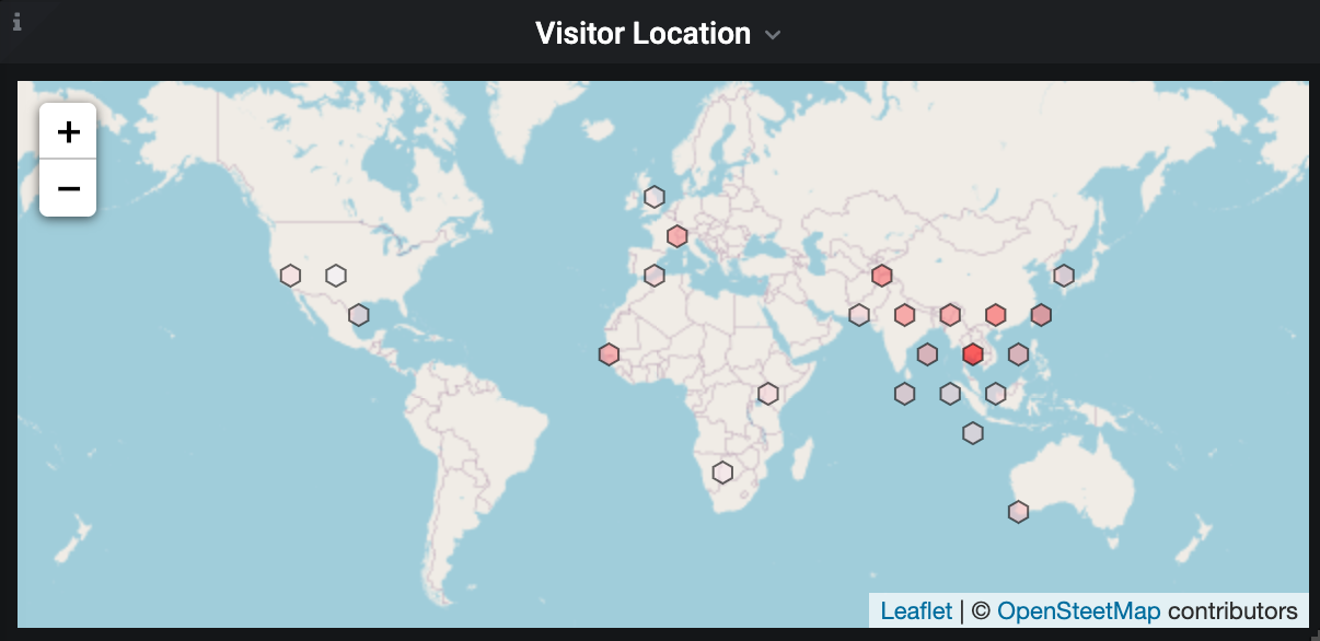 Site Visitor Map