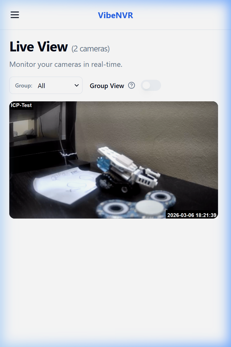 Mobile Live View