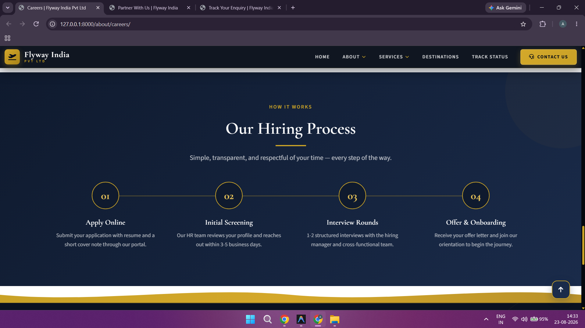Careers - Resume Upload & Validation Security