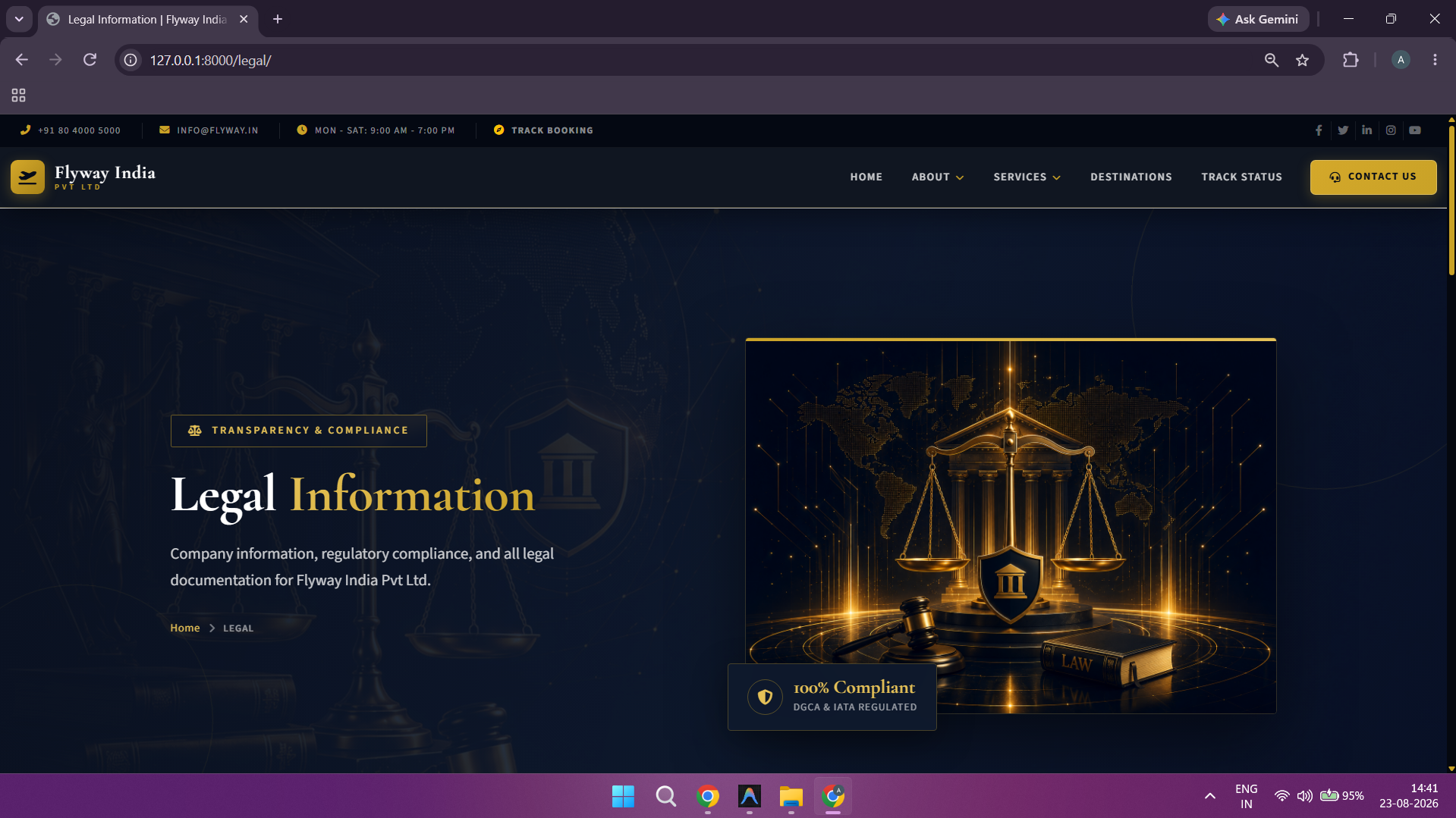 Legal - Privacy Policy & Data Protection